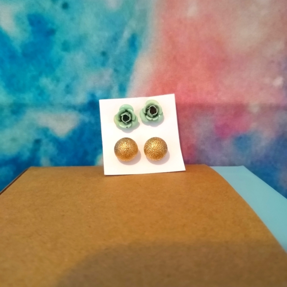 2 pack of earrings